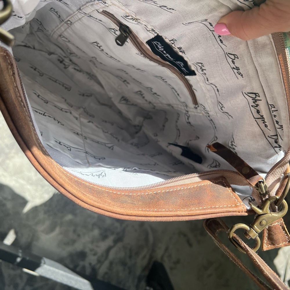 Thunderbird retro leather, bag, crossbody Myra - Picture 5 of 5